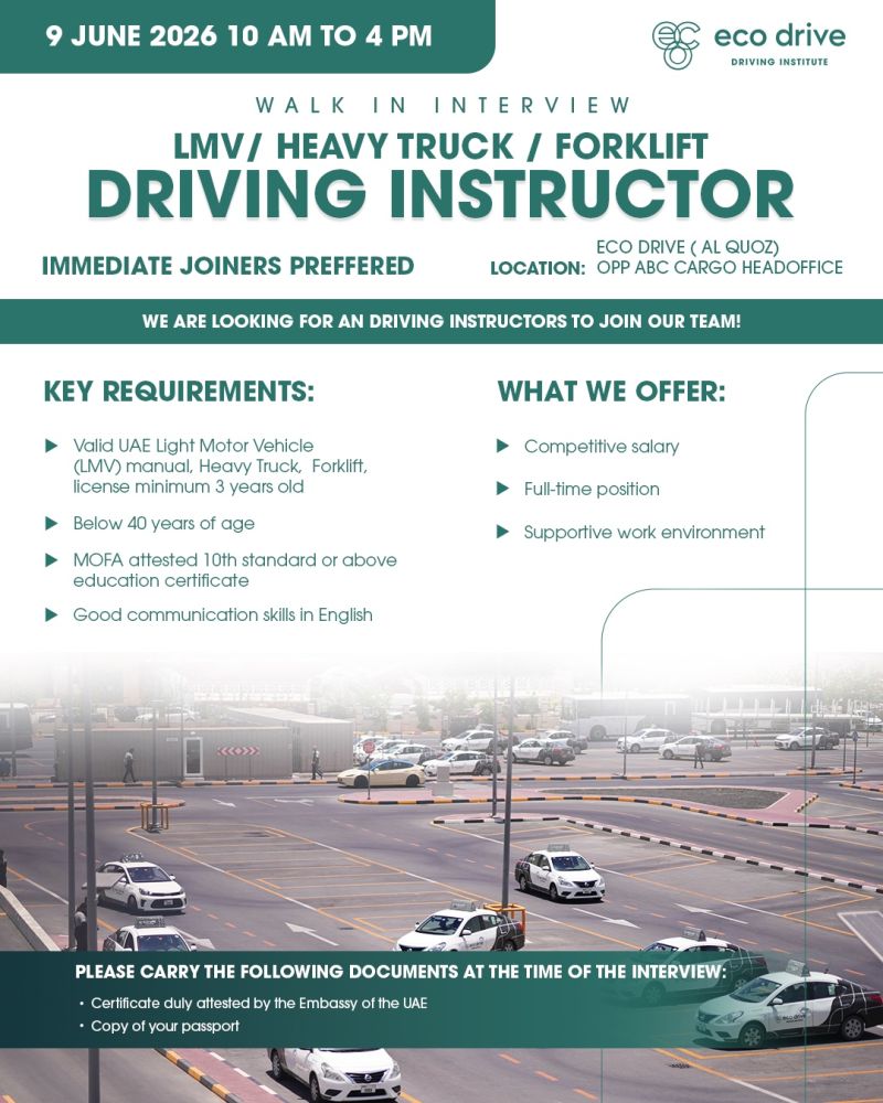 Walk in Interviews June 2026