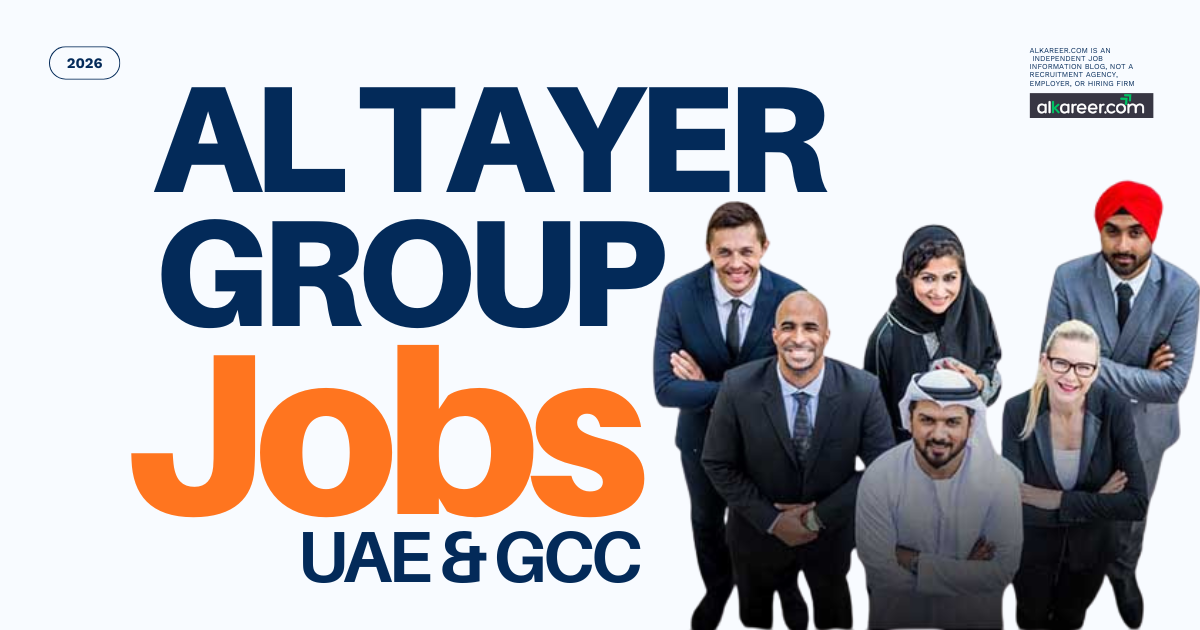 Al Tayer Jobs