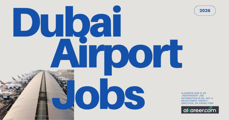 Dubai Airport Jobs 2026