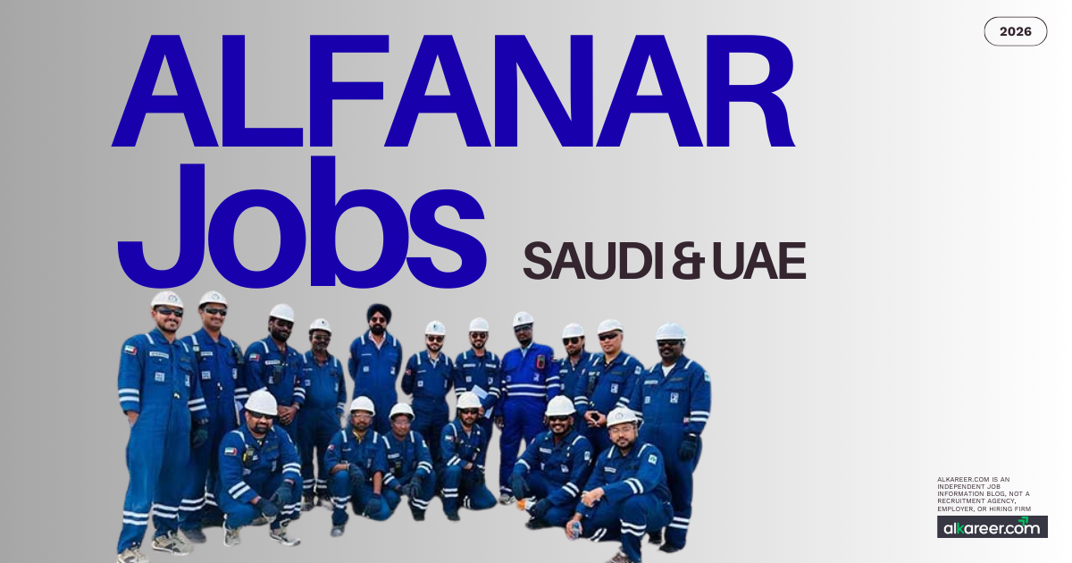 ALFANAR JOBS