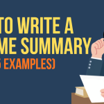 Resume summary