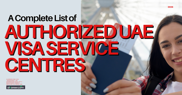 Authorized UAE Visa Service Centres