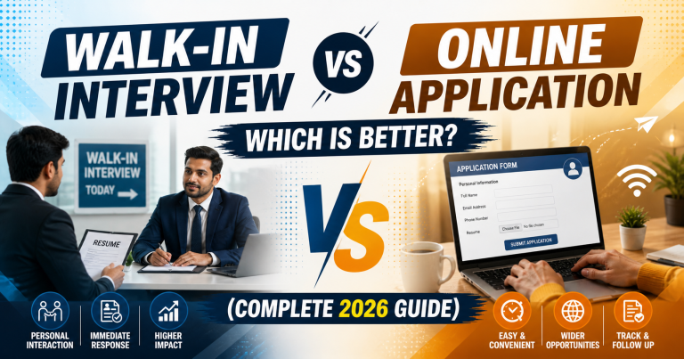 Walk-in vs Online