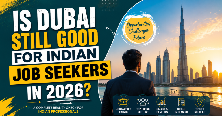IS DUBAI STILL GOOD FOR INDIAN JOB SEEKERS IN 2026?